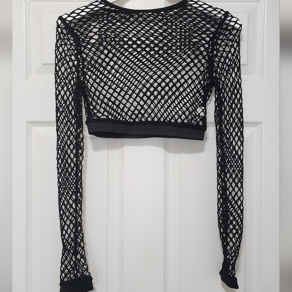 Stylish Black Mesh Set